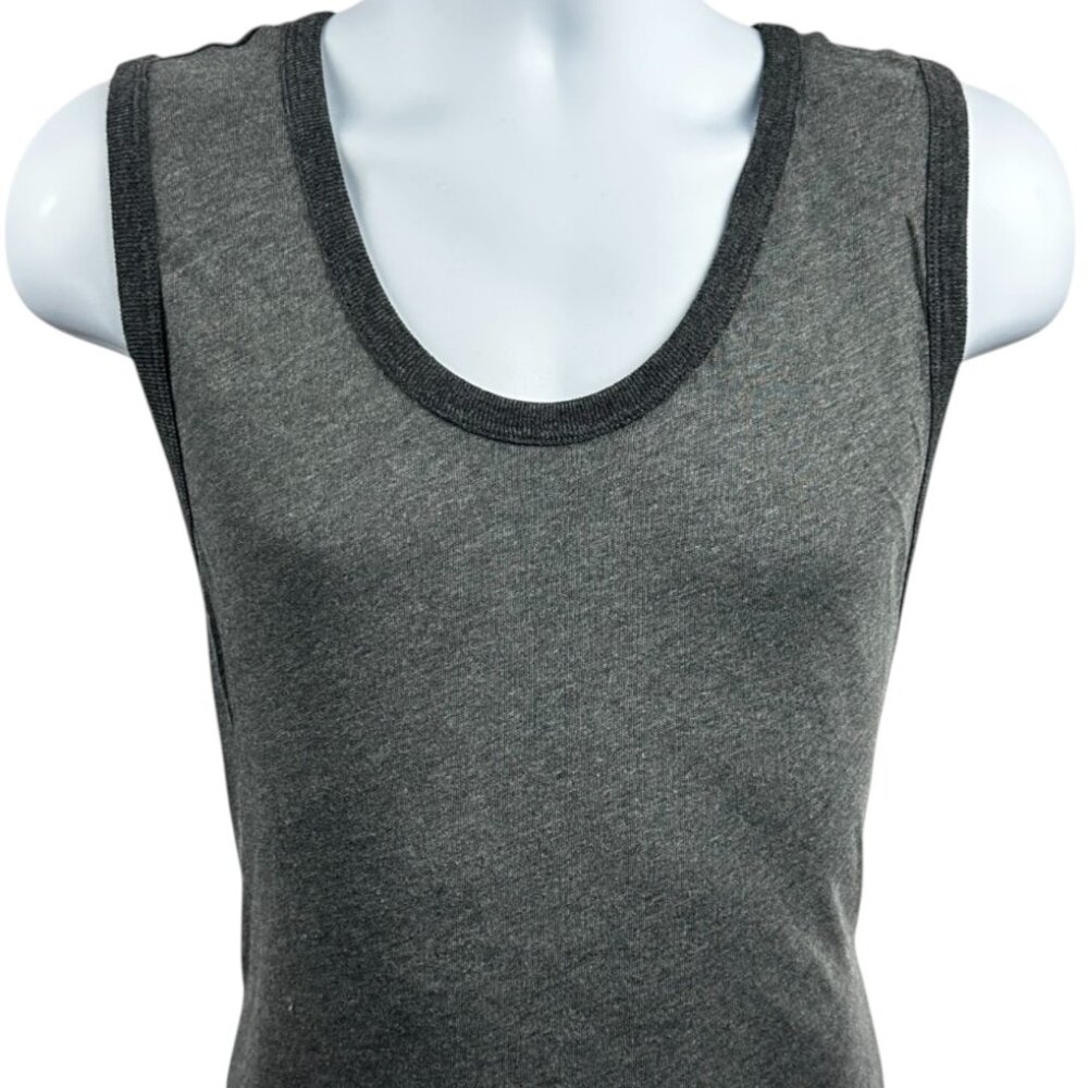 Men's Alternative Apparel Premium Keeper Tank Top (Charcoal Grey/Vintage Royal)